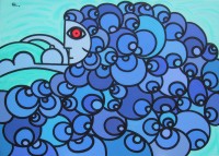 Bild Die Schwimmerin